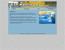 Tablet Screenshot of kspkaarina.fi